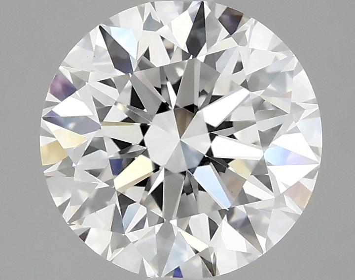 2.09 Carat Round Shaped Excellent Cut VVS2 IGI Certified Lab Grown Diamond
