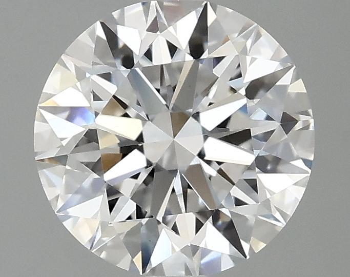2.07 Carat Round Shaped Excellent Cut VVS2 IGI Certified Lab Grown Diamond