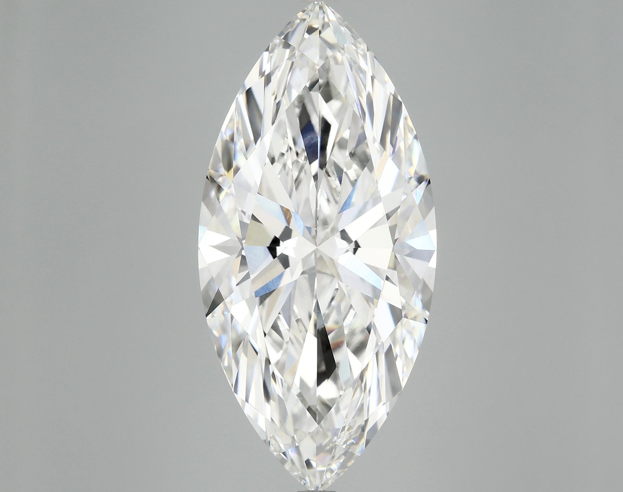 10.2 Carat Marquise Shaped Excellent Cut VVS2 IGI Certified Lab Grown Diamond
