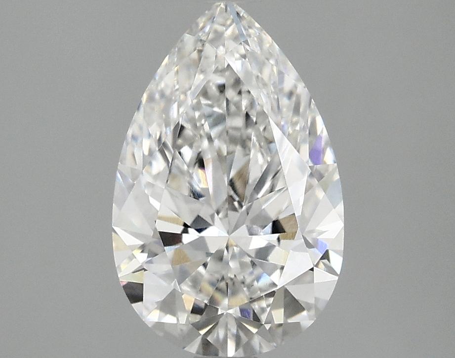 1.87 Carat Pear Shaped Ideal Cut VVS2 IGI Certified Lab Grown Diamond