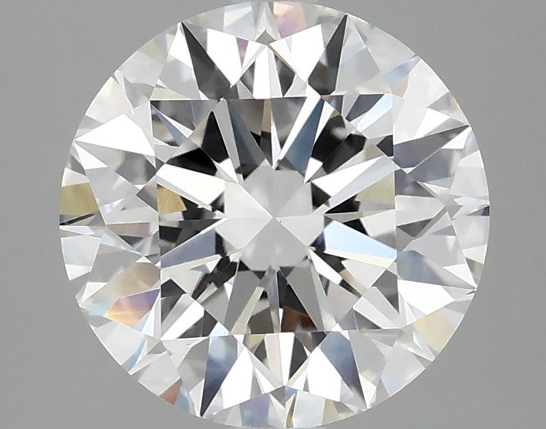 3.09 Carat Round Shaped Ideal Cut VVS2 IGI Certified Lab Grown Diamond