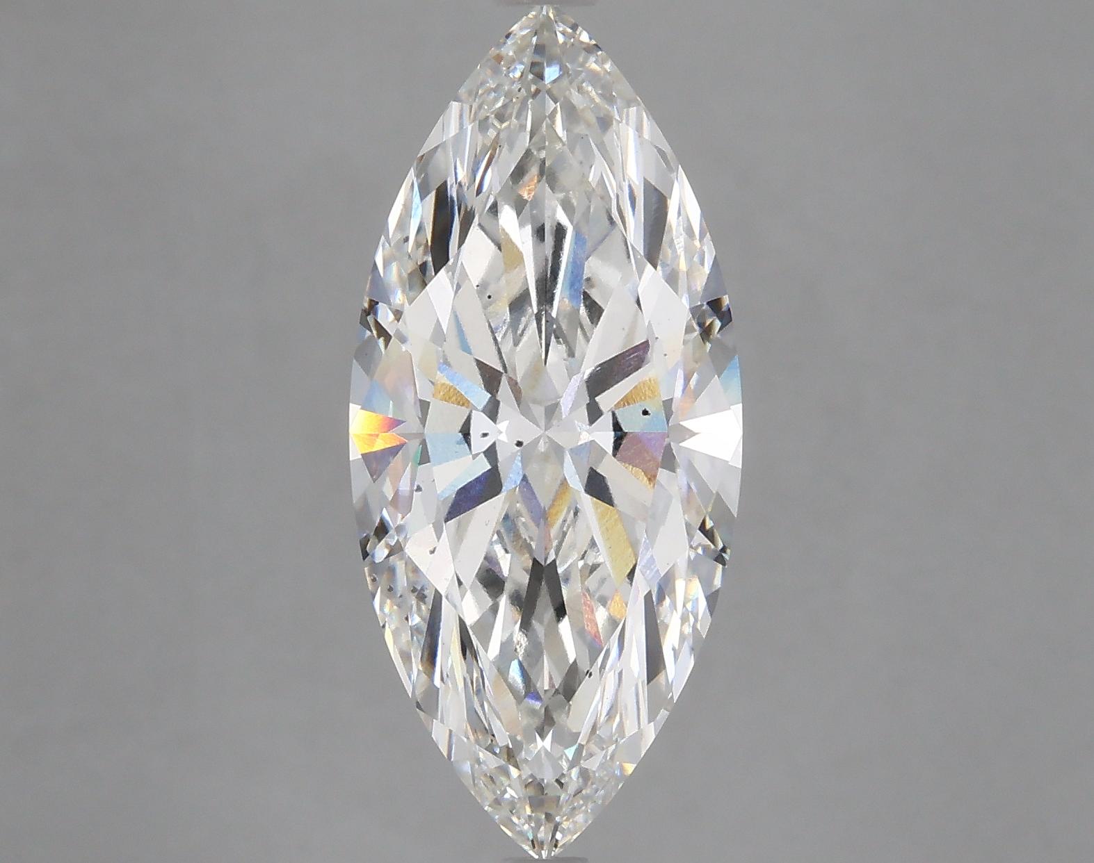 4.4 Carat Marquise Shaped Excellent Cut VS2 IGI Certified Lab Grown Diamond