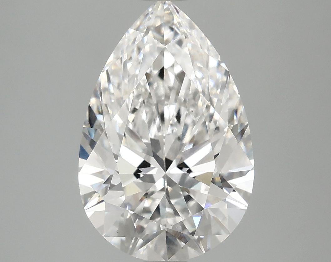 3.09 Carat Pear Shaped Excellent Cut VS1 IGI Certified Lab Grown Diamond