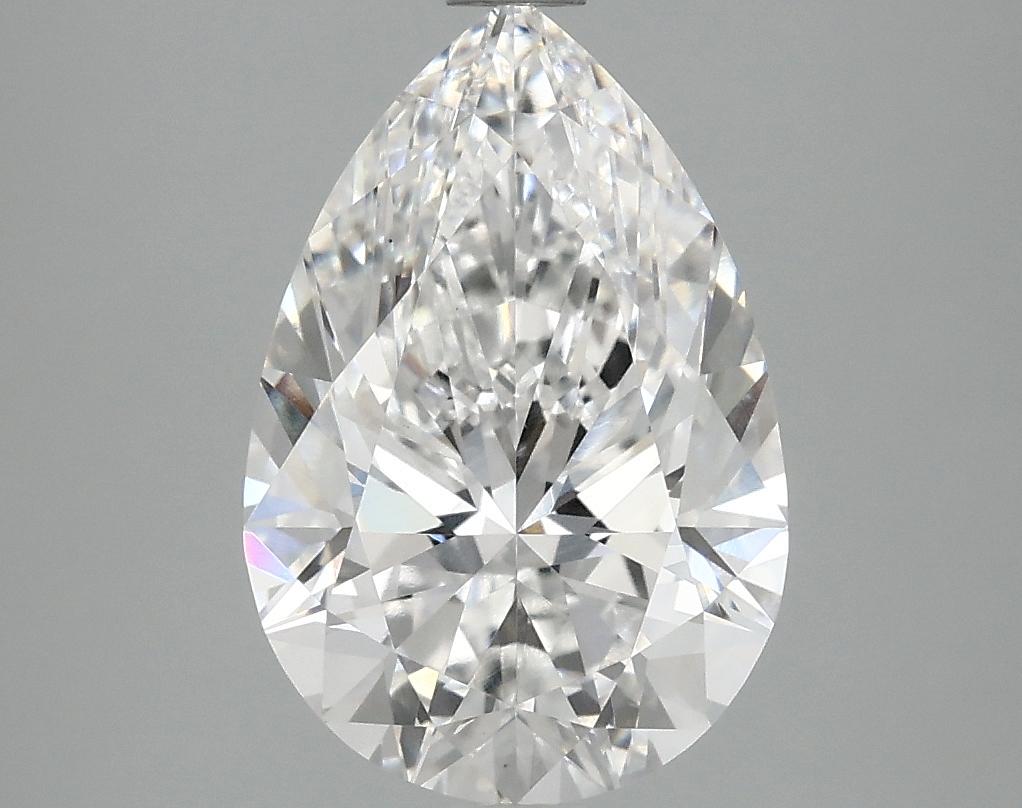 3.09 Carat Pear Shaped Excellent Cut VS1 IGI Certified Lab Grown Diamond