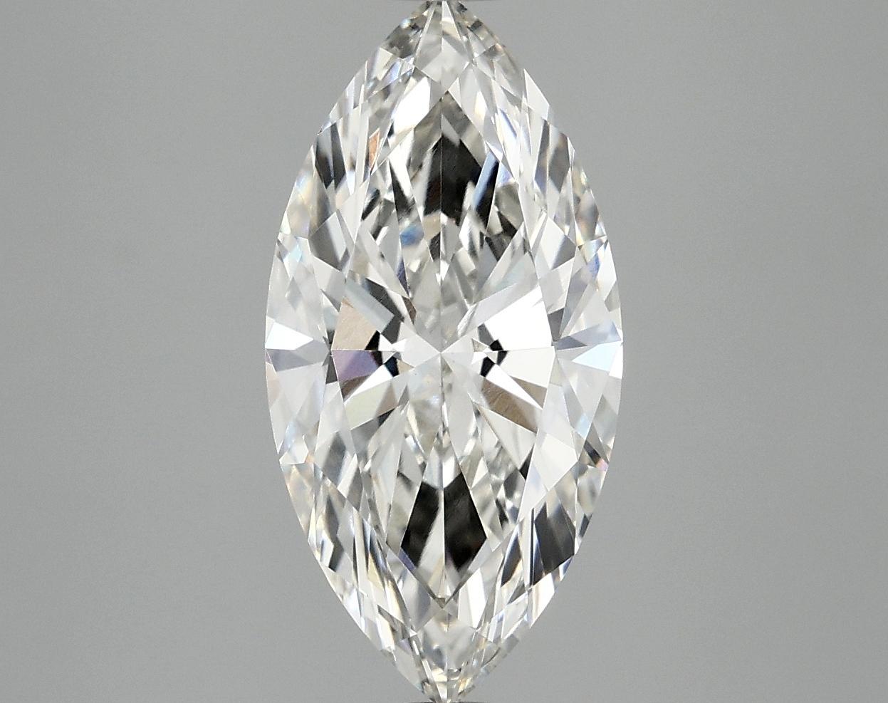 2.99 Carat Marquise Shaped Ideal Cut VVS2 IGI Certified Lab Grown Diamond