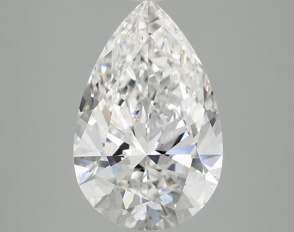 3.06 Carat Pear Shaped Ideal Cut VS1 IGI Certified Lab Grown Diamond