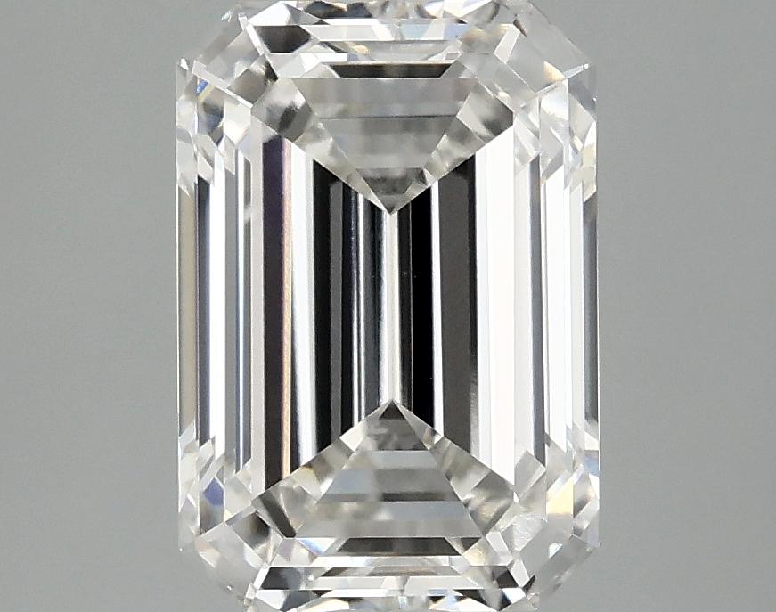 3.1 Carat Emerald Shaped Ideal Cut VS1 IGI Certified Lab Grown Diamond