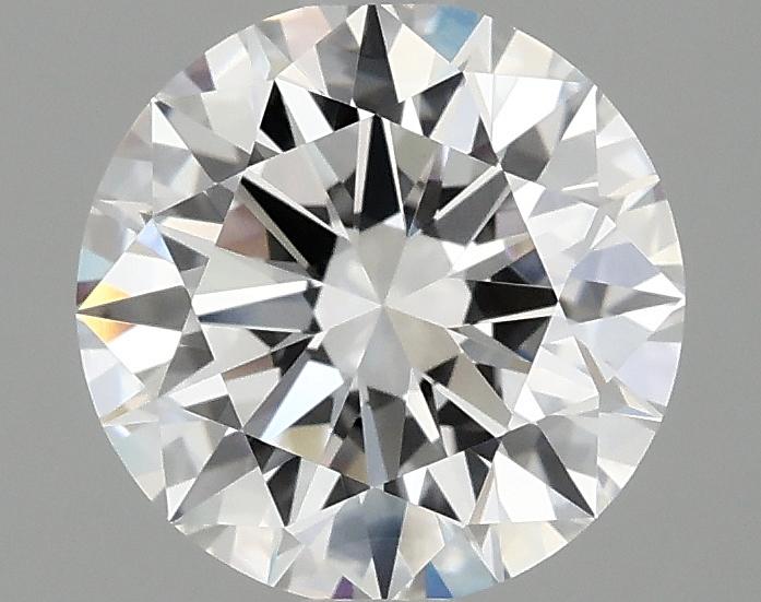 2.08 Carat Round Shaped Excellent Cut VVS2 IGI Certified Lab Grown Diamond