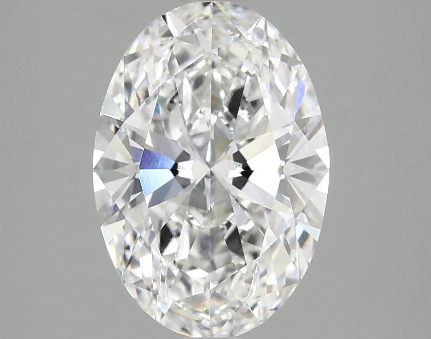 2.03 Carat Oval Shaped Ideal Cut VVS2 IGI Certified Lab Grown Diamond