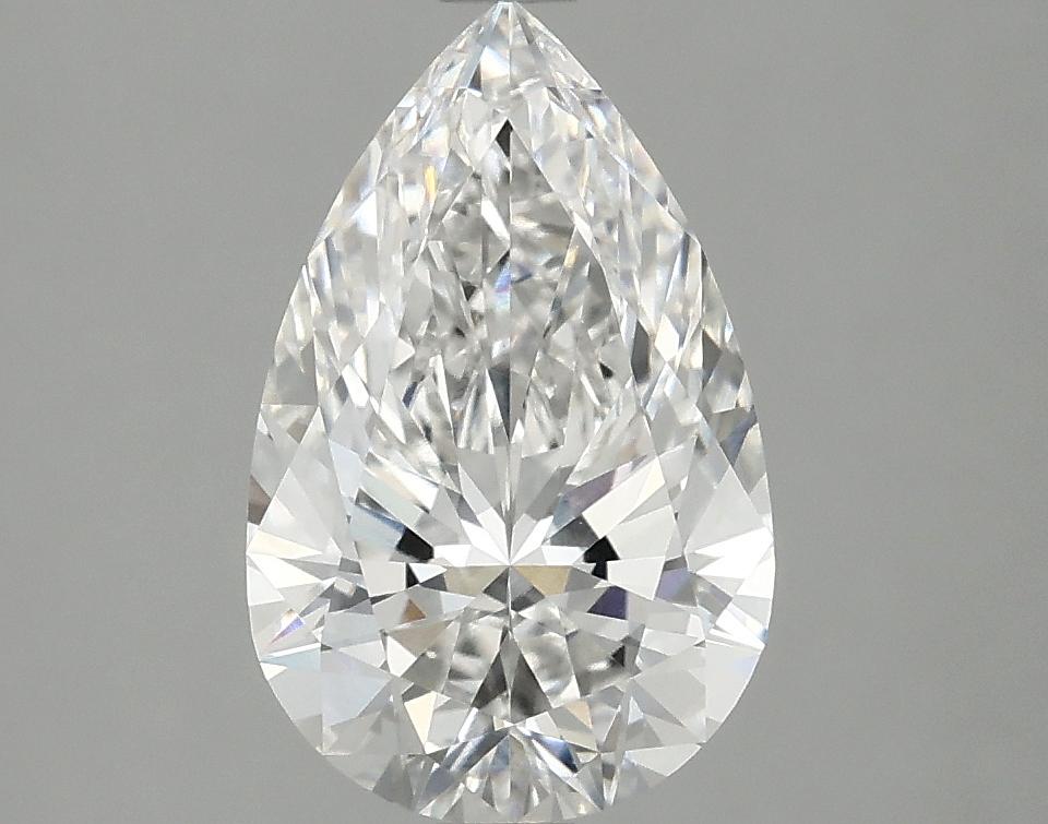 2.02 Carat Pear Shaped Ideal Cut VVS2 IGI Certified Lab Grown Diamond