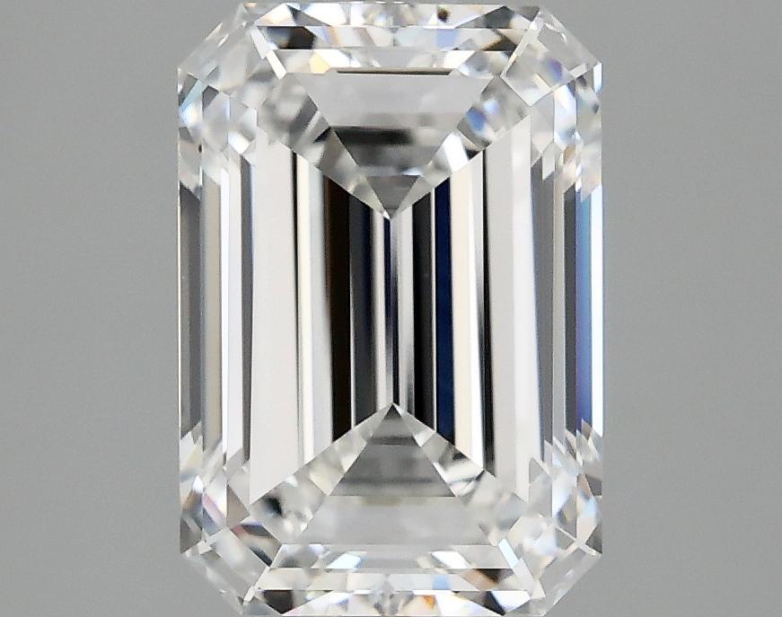 2.97 Carat Emerald Shaped Ideal Cut VVS2 IGI Certified Lab Grown Diamond