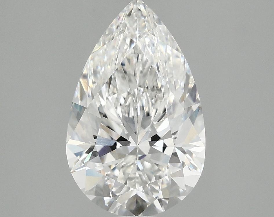 2.04 Carat Pear Shaped Ideal Cut VVS2 IGI Certified Lab Grown Diamond