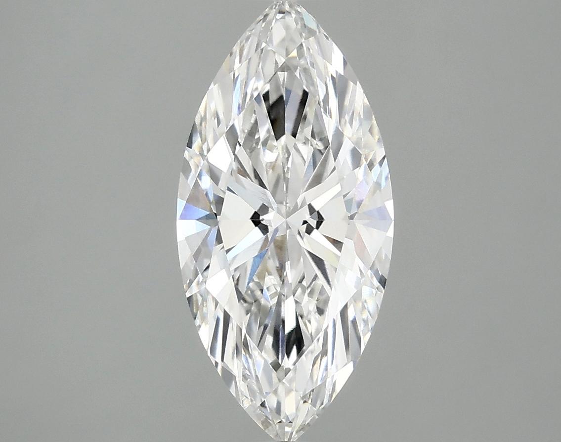 2.08 Carat Marquise Shaped Excellent Cut VVS2 IGI Certified Lab Grown Diamond