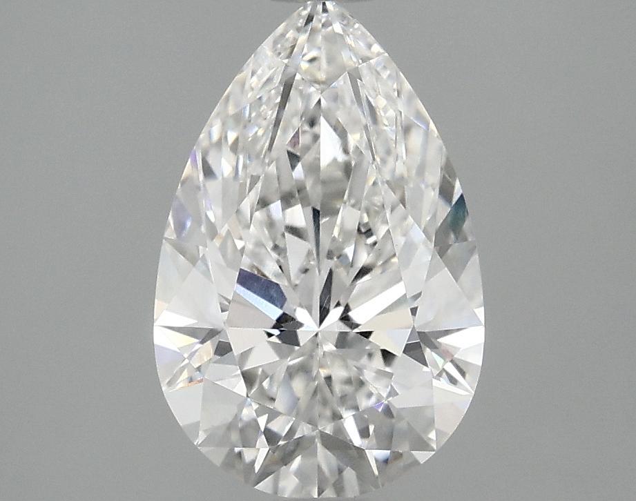 2.09 Carat Pear Shaped Ideal Cut VVS2 IGI Certified Lab Grown Diamond