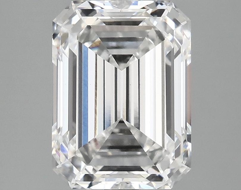 3.03 Carat Emerald Shaped Excellent Cut VS1 IGI Certified Lab Grown Diamond