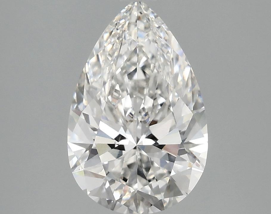 2.01 Carat Pear Shaped Ideal Cut VVS2 IGI Certified Lab Grown Diamond