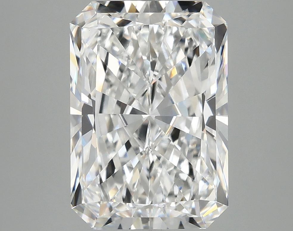 4.07 Carat Radiant Shaped Ideal Cut VVS2 IGI Certified Lab Grown Diamond