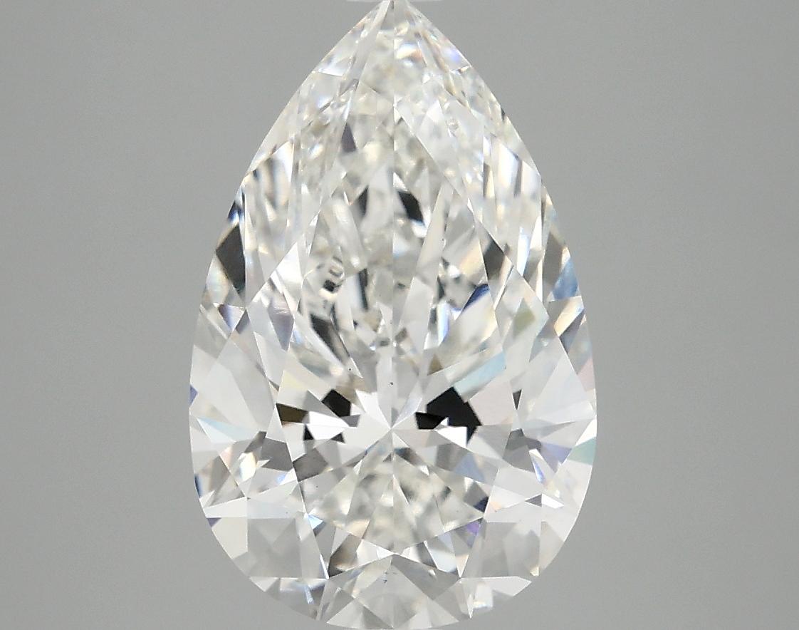 4.03 Carat Pear Shaped Ideal Cut VS1 IGI Certified Lab Grown Diamond