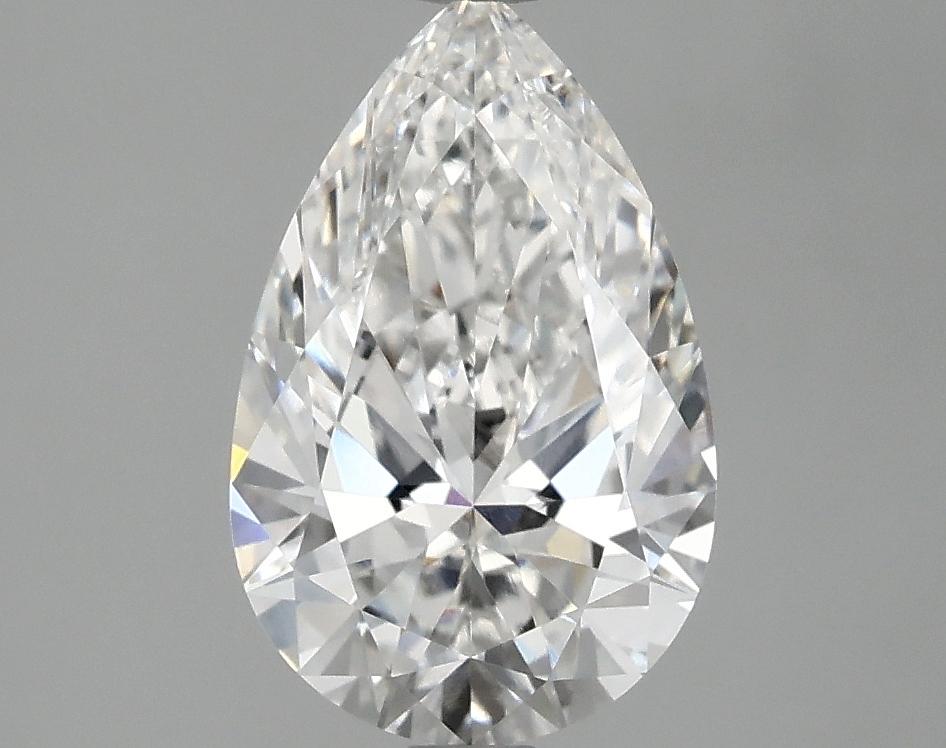 1.98 Carat Pear Shaped Ideal Cut VVS2 IGI Certified Lab Grown Diamond