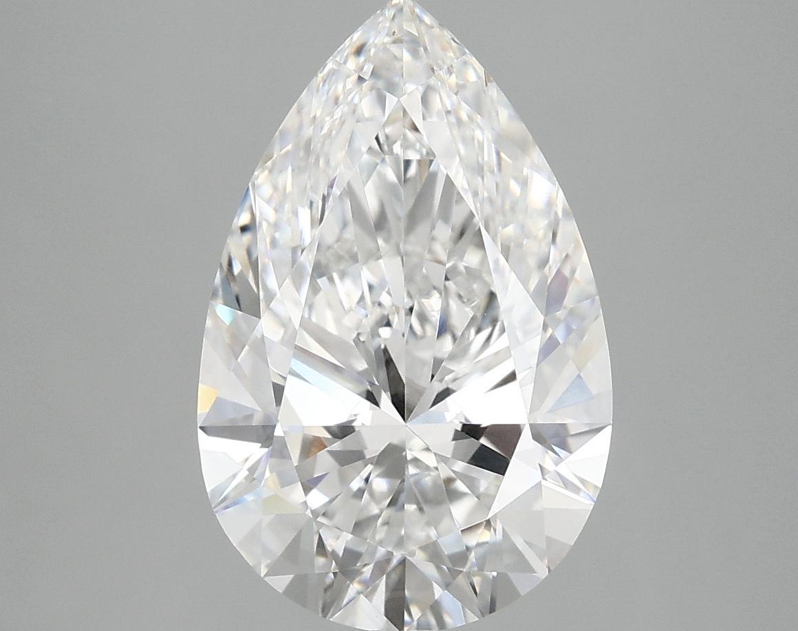 4.1 Carat Pear Shaped Excellent Cut VVS2 IGI Certified Lab Grown Diamond