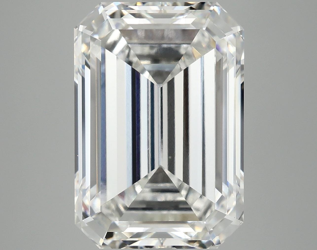 10.09 Carat Emerald Shaped Ideal Cut VVS2 IGI Certified Lab Grown Diamond