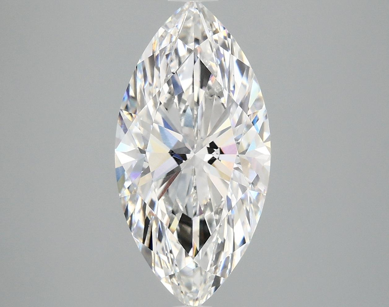 3.03 Carat Marquise Shaped Ideal Cut VS1 IGI Certified Lab Grown Diamond