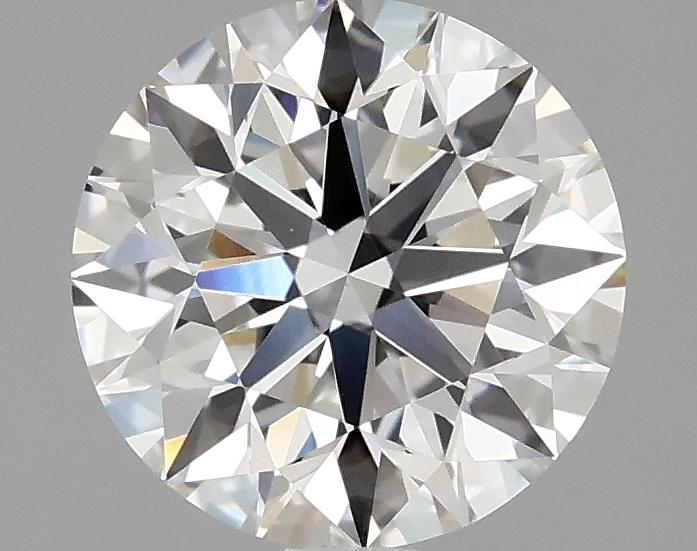 2.03 Carat Round Shaped Excellent Cut VVS2 IGI Certified Lab Grown Diamond