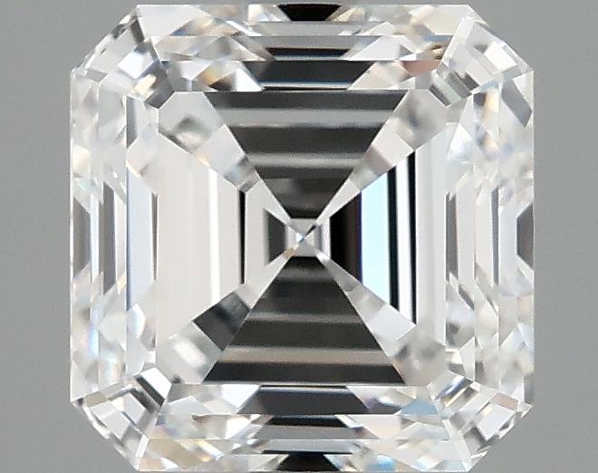 3.0 Carat Asscher Shaped Ideal Cut VVS2 IGI Certified Lab Grown Diamond