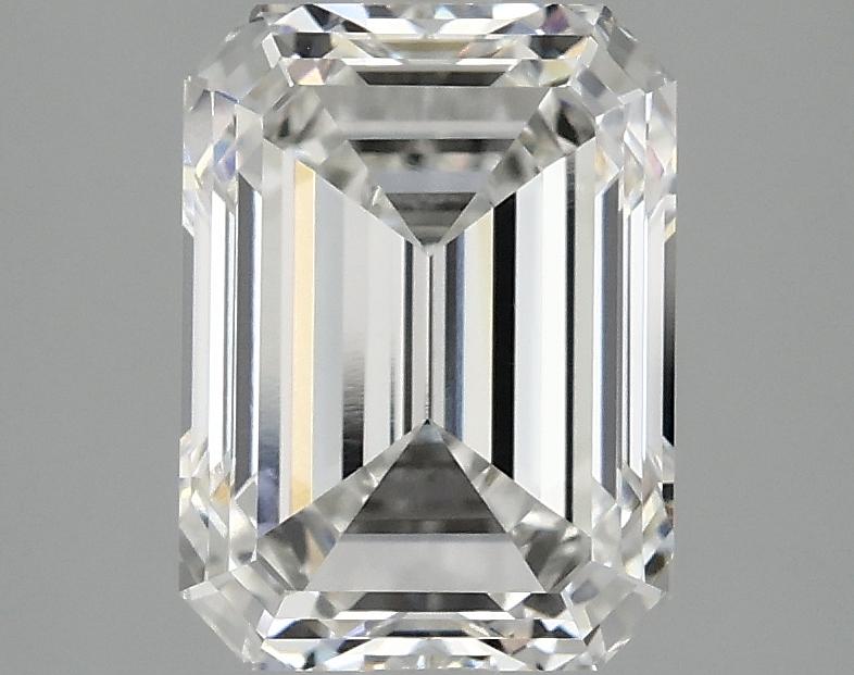 2.84 Carat Emerald Shaped Excellent Cut VVS2 IGI Certified Lab Grown Diamond
