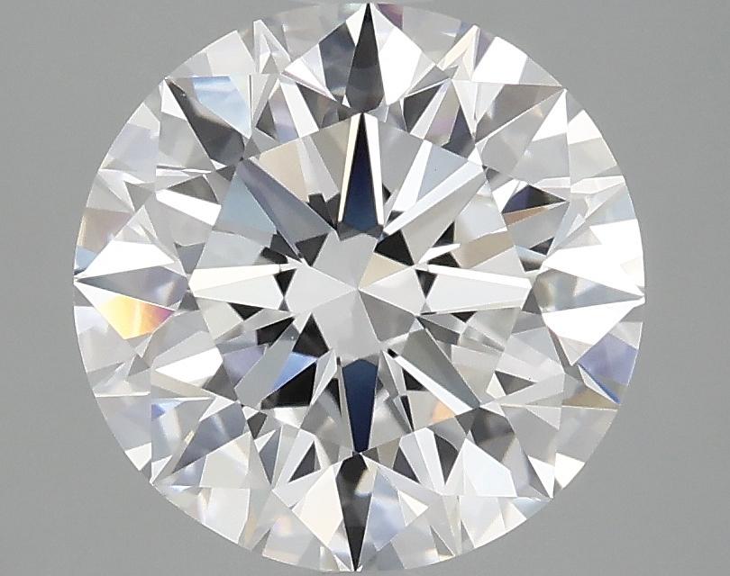 3.09 Carat Round Shaped Excellent Cut VVS2 IGI Certified Lab Grown Diamond