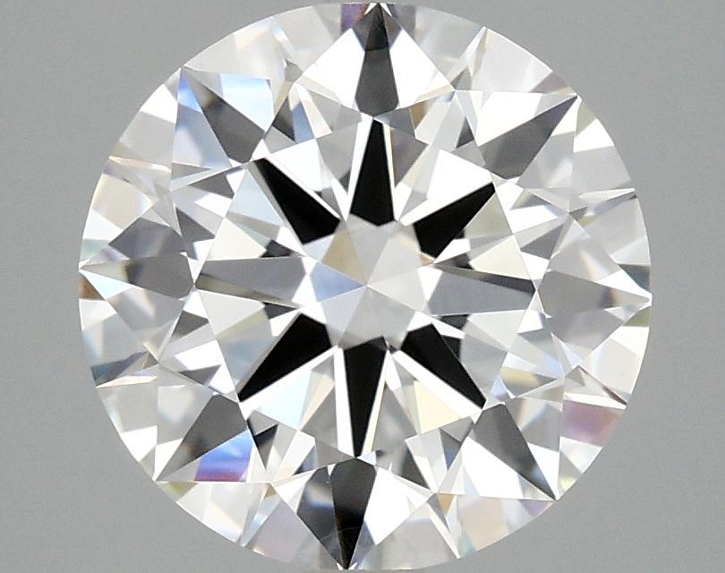 3.09 Carat Round Shaped Ideal Cut VVS2 IGI Certified Lab Grown Diamond