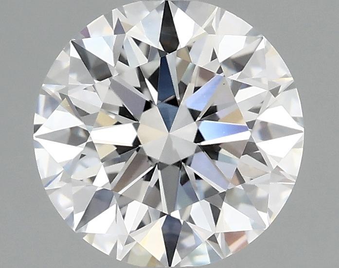 1.97 Carat Round Shaped Ideal Cut VVS2 IGI Certified Lab Grown Diamond