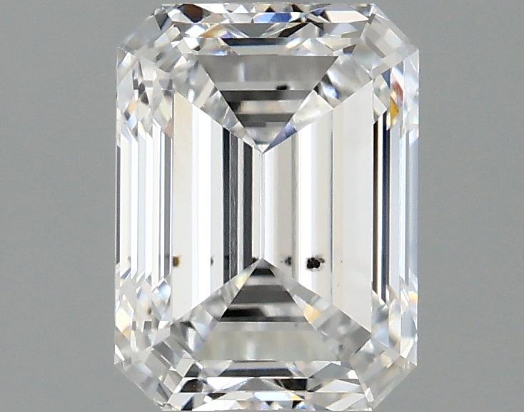 2.0 Carat Emerald Shaped Excellent Cut SI1 IGI Certified Lab Grown Diamond
