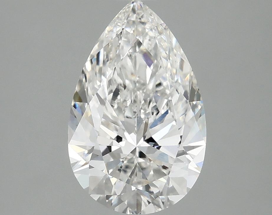 2.0 Carat Pear Shaped Ideal Cut VVS2 IGI Certified Lab Grown Diamond