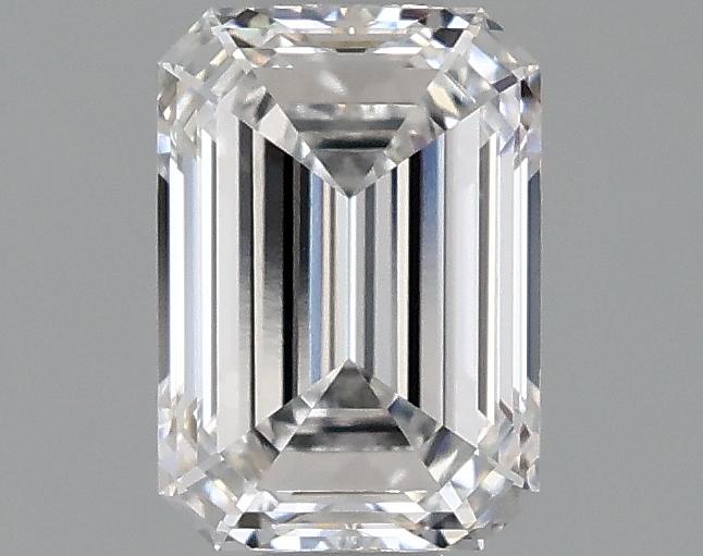 0.97 Carat Emerald Shaped Ideal Cut VVS2 IGI Certified Lab Grown Diamond