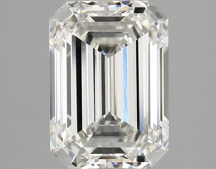 2.09 Carat Emerald Shaped Ideal Cut VVS2 IGI Certified Lab Grown Diamond