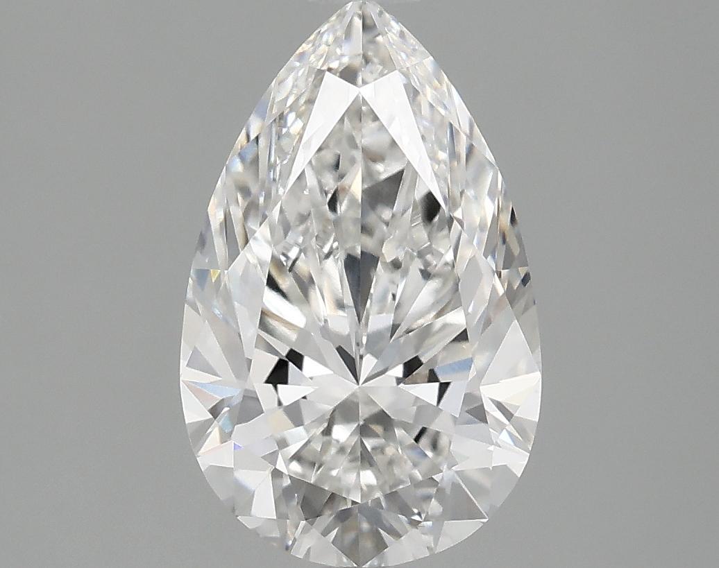 1.79 Carat Pear Shaped Ideal Cut VVS2 IGI Certified Lab Grown Diamond