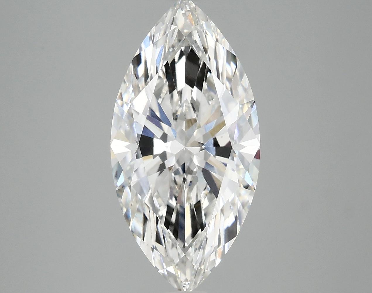 3.07 Carat Marquise Shaped Ideal Cut VS1 IGI Certified Lab Grown Diamond