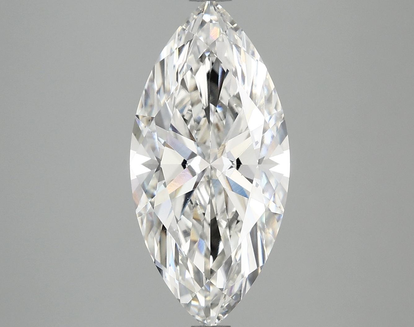 3.09 Carat Marquise Shaped Excellent Cut VS1 IGI Certified Lab Grown Diamond
