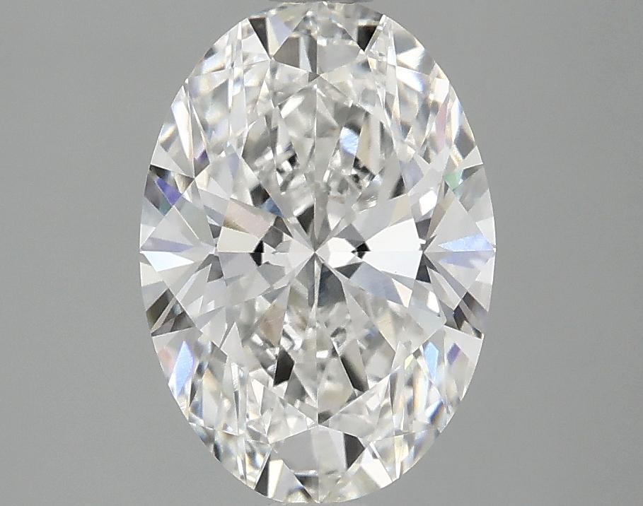 2.05 Carat Oval Shaped Ideal Cut VVS2 IGI Certified Lab Grown Diamond