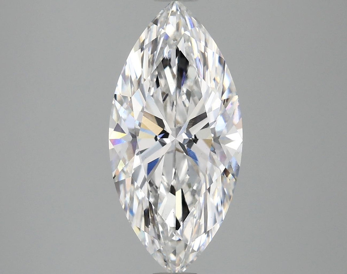 3.06 Carat Marquise Shaped Excellent Cut VS1 IGI Certified Lab Grown Diamond