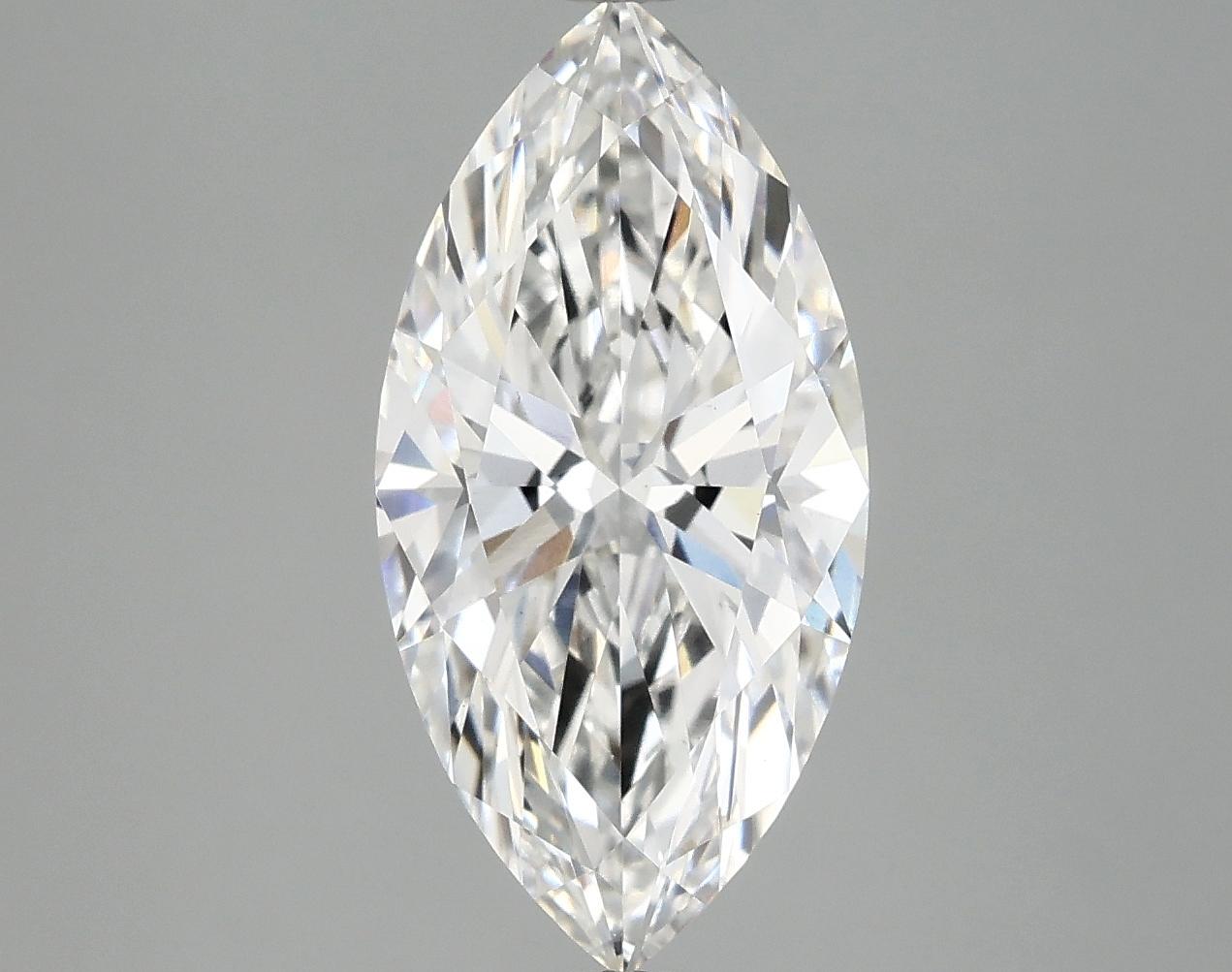 3.02 Carat Marquise Shaped Ideal Cut VS1 IGI Certified Lab Grown Diamond
