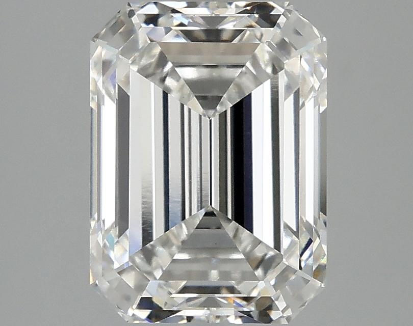 3.08 Carat Emerald Shaped Excellent Cut VVS2 IGI Certified Lab Grown Diamond