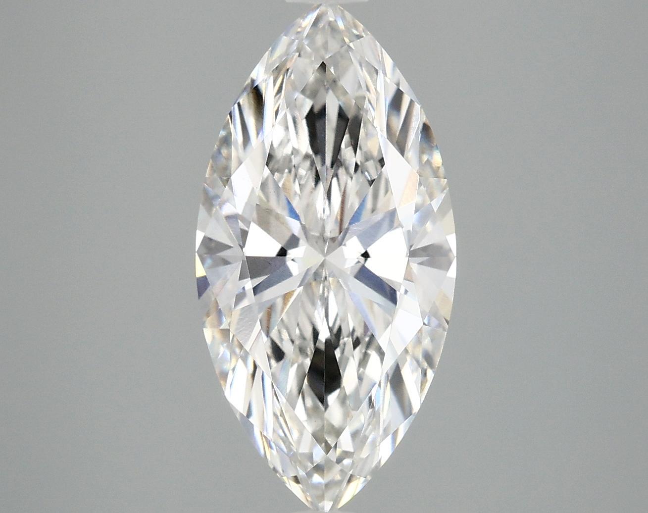 2.98 Carat Marquise Shaped Ideal Cut VS1 IGI Certified Lab Grown Diamond