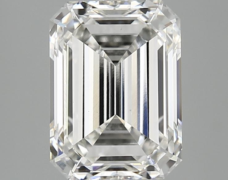 3.09 Carat Emerald Shaped Excellent Cut VS1 IGI Certified Lab Grown Diamond