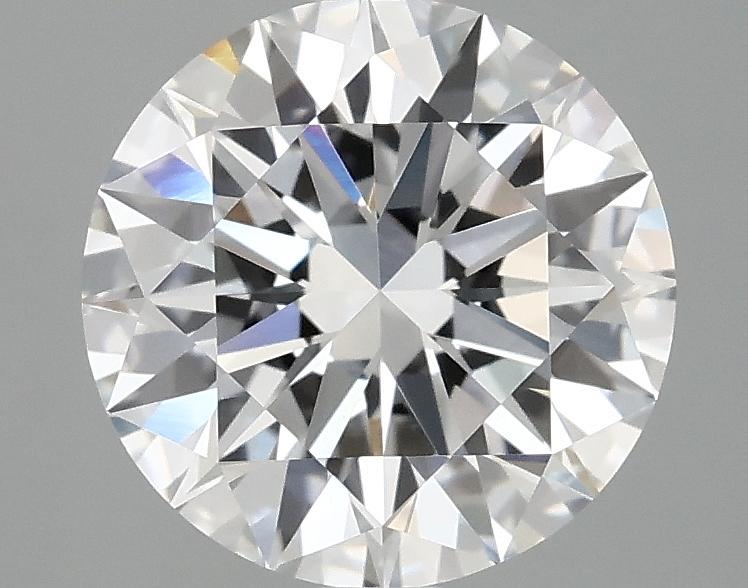 2.55 Carat Round Shaped Ideal Cut VVS2 IGI Certified Lab Grown Diamond