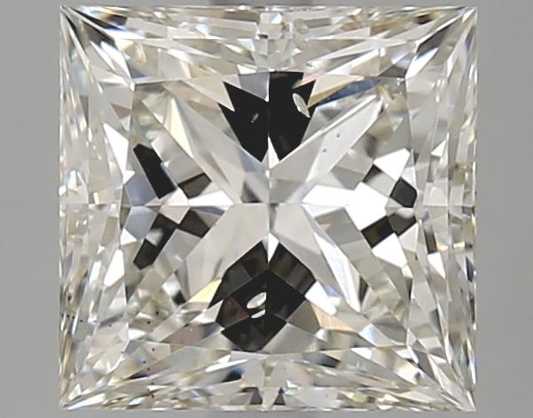 2.54 Carat Princess Shaped Ideal Cut VS2 IGI Certified Lab Grown Diamond