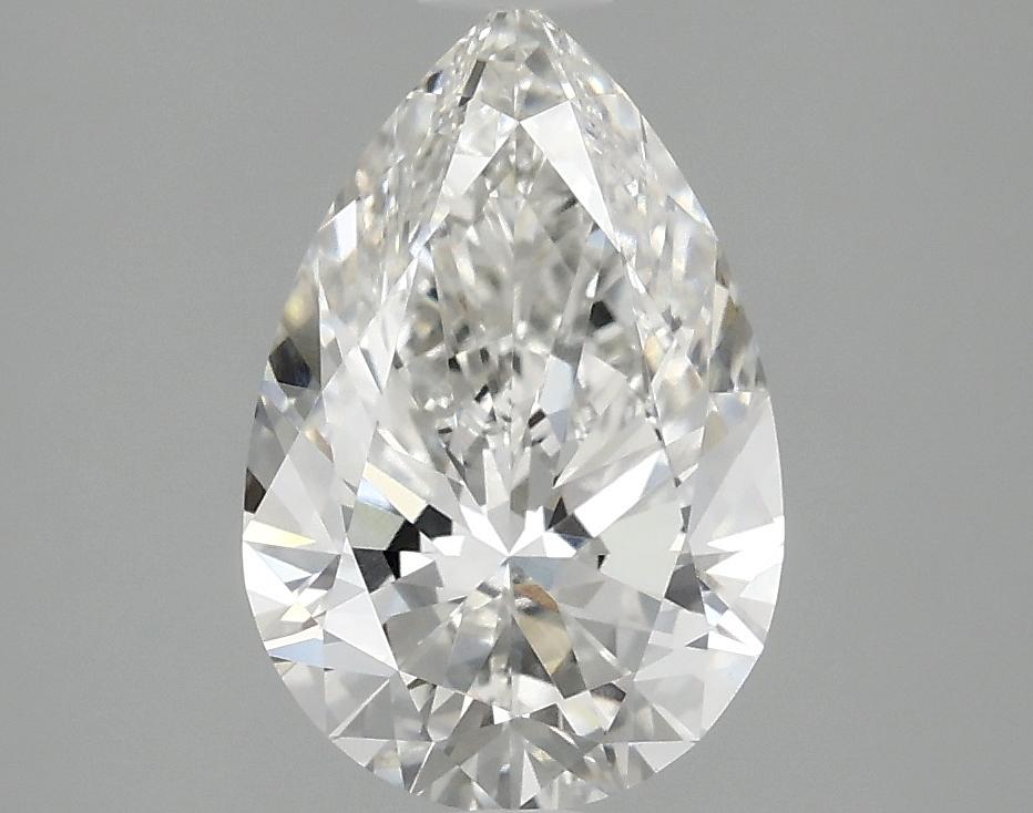1.98 Carat Pear Shaped Excellent Cut VVS2 IGI Certified Lab Grown Diamond