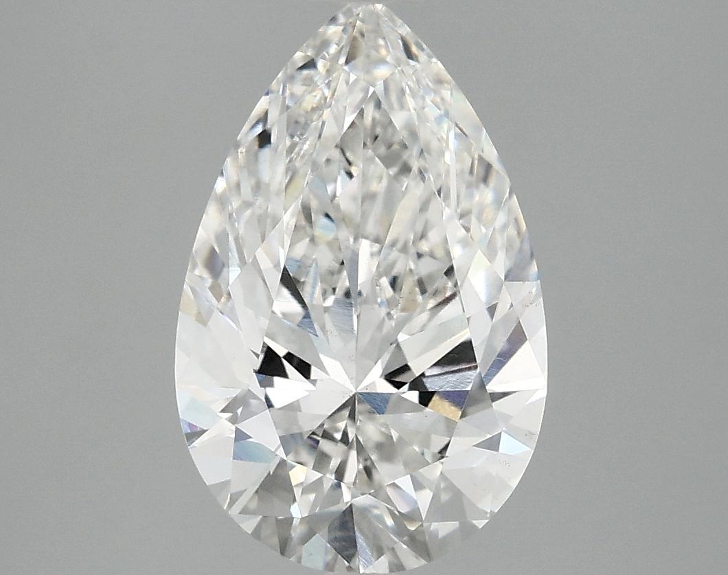 3.06 Carat Pear Shaped Ideal Cut VS2 IGI Certified Lab Grown Diamond