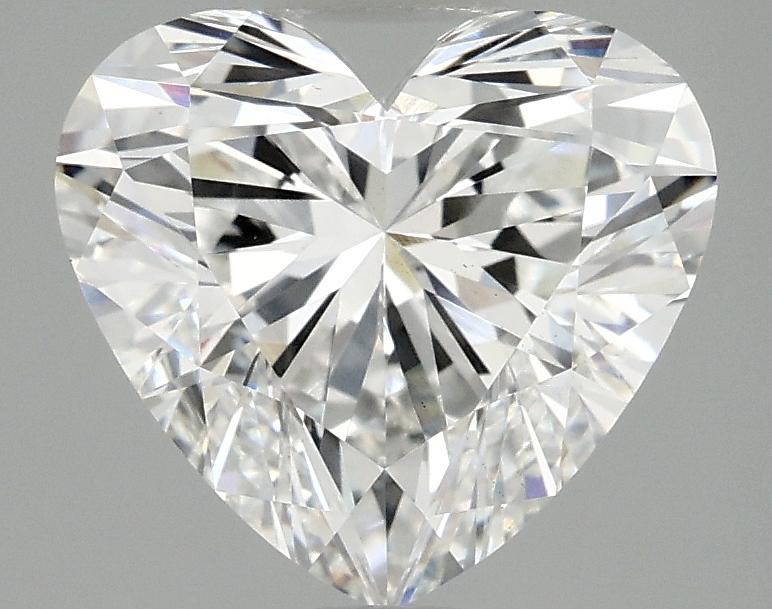 3.07 Carat Heart Shaped Ideal Cut VS1 IGI Certified Lab Grown Diamond